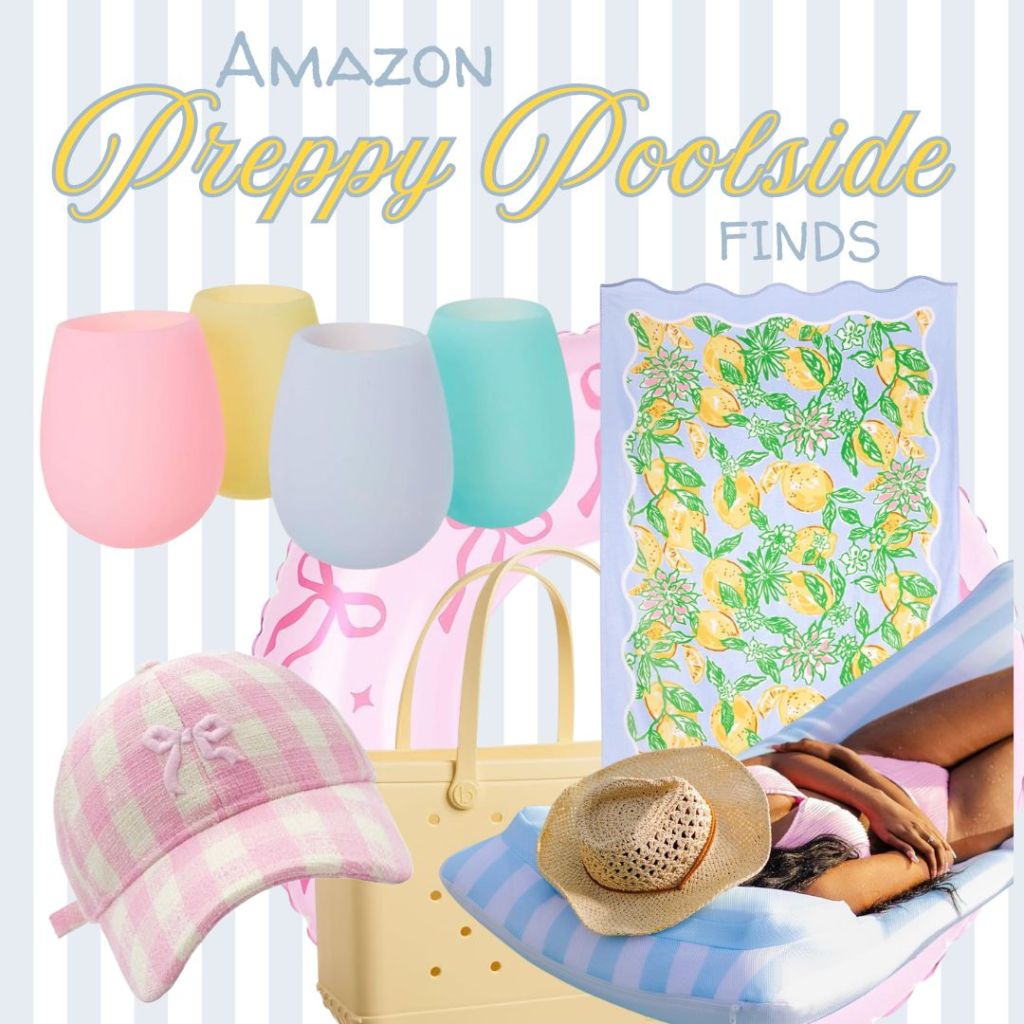 Preppy Poolside Perfection: 10 Amazon Finds to Elevate Your Summer&nbsp;Style